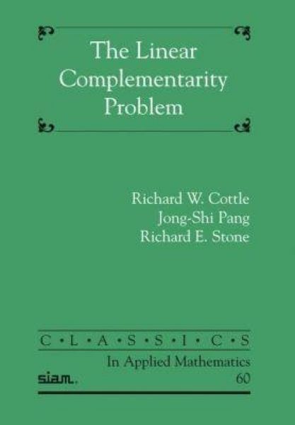 Produktbild: The Linear Complementarity Problem