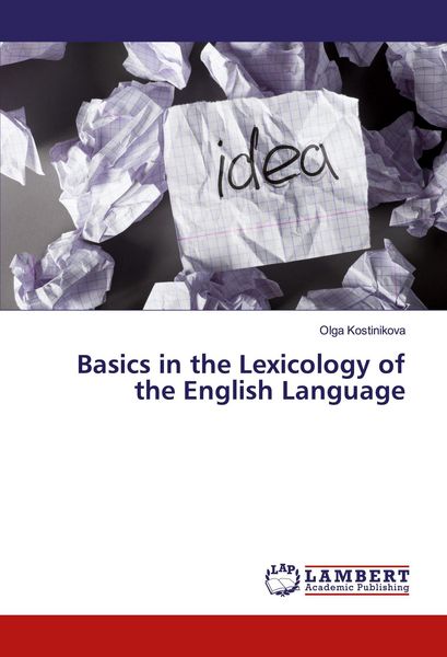 Produktbild: Basics in the Lexicology of the English Language