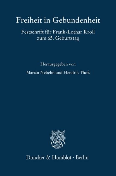 Produktbild: Freiheit in Gebundenheit