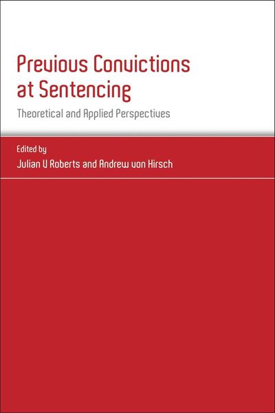 Produktbild: Previous Convictions at Sentencing