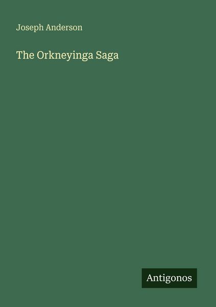 Produktbild: The Orkneyinga Saga