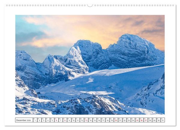 Produktbild: Herzliche Gr&uuml;&szlig;e aus Gosau (Wandkalender 2026 DIN A2 quer), CALVENDO Monatskalender