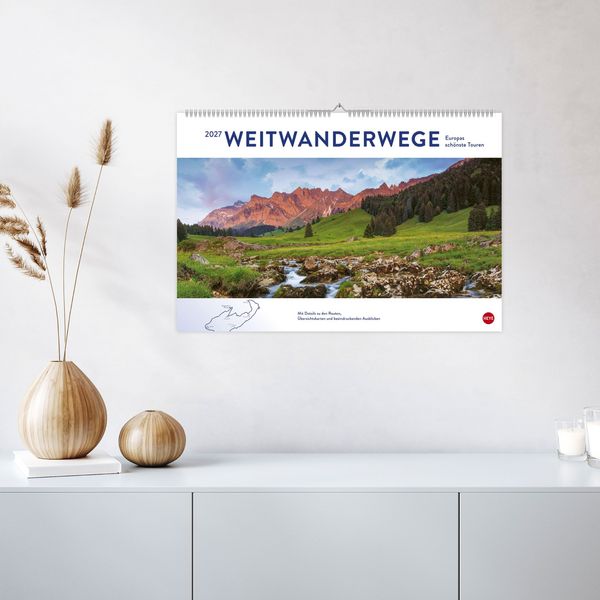 Produktbild: Weitwanderwege Edition Kalender 2027