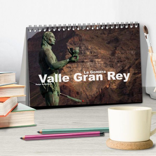 Produktbild: La Gomera - Valle Gran Rey (Tischkalender 2026 DIN A5 quer), CALVENDO Monatskalender