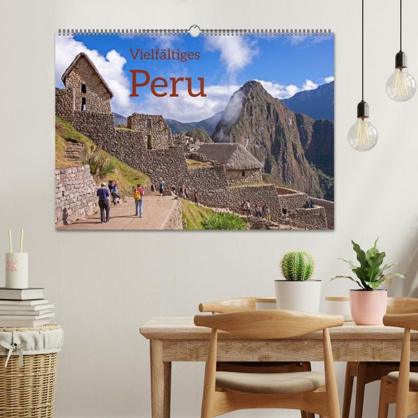 Produktbild: Vielf&auml;ltiges Peru (Wandkalender 2026 DIN A2 quer), CALVENDO Monatskalender