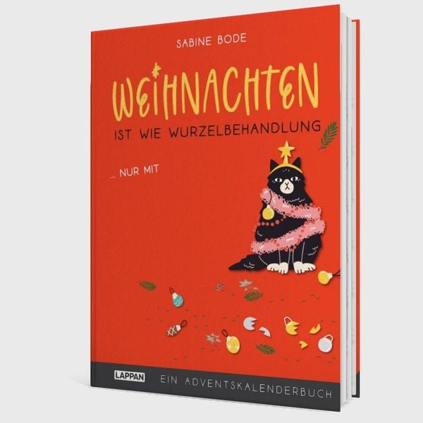 Produktbild: Weihnachten ist wie Wurzelbehandlung, nur mit Lametta