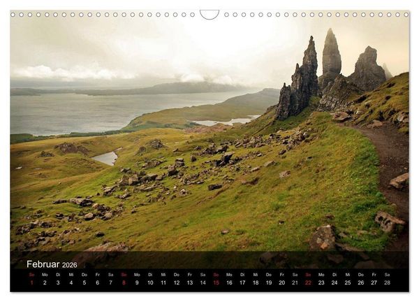 Produktbild: Schottland - magischen Orten auf der Spur (Wandkalender 2026 DIN A3 quer), CALVENDO Monatskalender