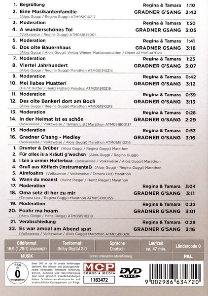 Produktbild: Gradner G'sang - Viertel Jahrhundert