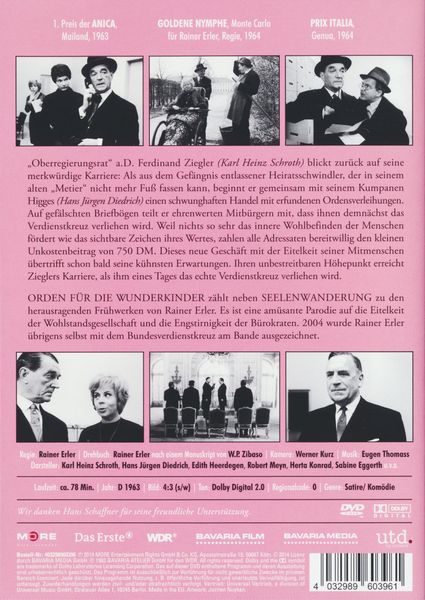 Produktbild: Orden f&uuml;r die Wunderkinder