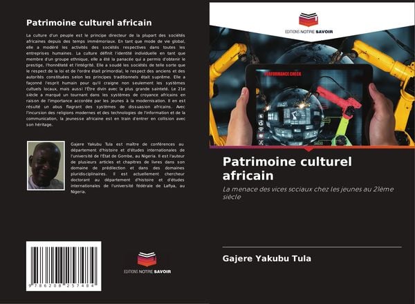 Produktbild: Patrimoine culturel africain