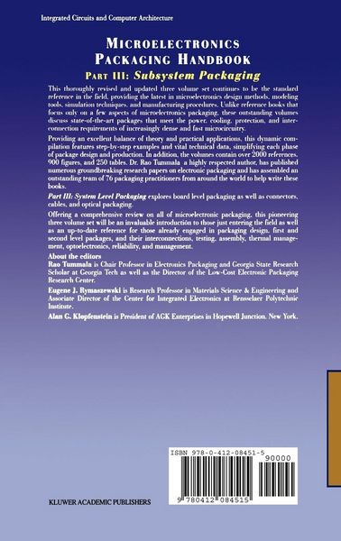 Produktbild: Microelectronics Packaging Handbook
