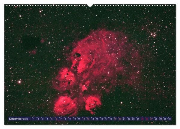 Produktbild: Galaxien, Sterne und Nebel: Leuchten aus dem All (hochwertiger Premium Wandkalender 2026 DIN A2 quer), Kunstdruck in Hochglanz