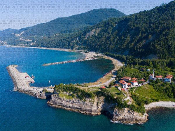 Produktbild: CALVENDO Puzzle Ginolu-Bucht | 1000 Teile Lege-Gr&ouml;&szlig;e 64x48cm Foto-Puzzle f&uuml;r gl&uuml;ckliche Stunden