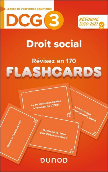 Produktbild: Dcg 3 droit social revisez en 170