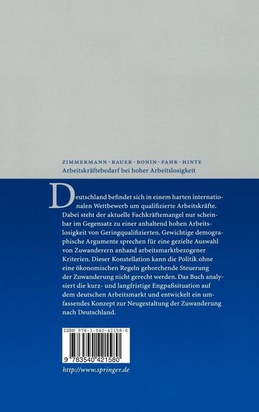 Produktbild: Arbeitskr&auml;ftebedarf bei hoher Arbeitslosigkeit