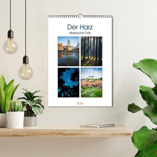 Produktbild: Der Harz - Malerische Orte (Wandkalender 2026 DIN A3 hoch), CALVENDO Monatskalender