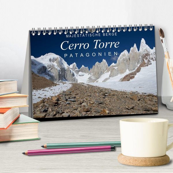 Produktbild: Majest&auml;tische Berge Cerro Torre Patagonien (Tischkalender 2026 DIN A5 quer), CALVENDO Monatskalender