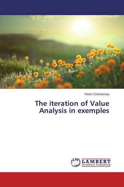Produktbild: The iteration of Value Analysis in exemples