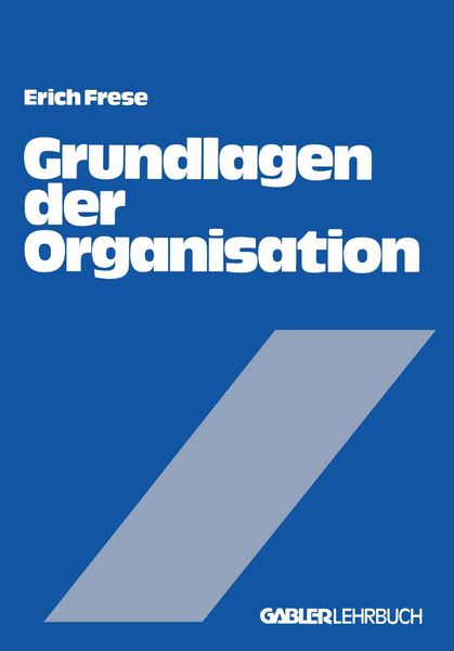 Produktbild: Grundlagen der Organisation