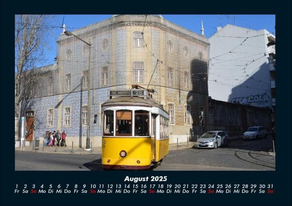 Produktbild: Lissabon 2025 Fotokalender DIN A4