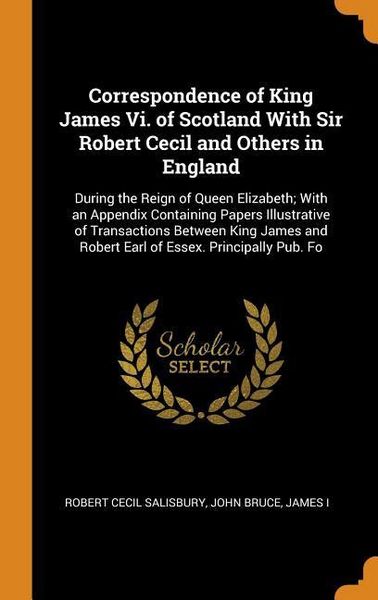 Produktbild: Correspondence Of King James V