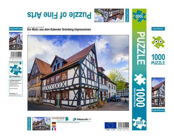 Produktbild: CALVENDO Puzzle Ein Motiv aus dem Kalender Gr&uuml;nberg Impressionen | 1000 Teile Lege-Gr&ouml;&szlig;e 64x48cm Foto-Puzzle f&uuml;r gl&uuml;ckliche Stunden