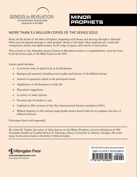 Produktbild: Genesis to Revelation Minor Prophets Leader Guide