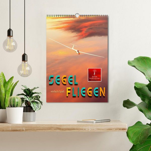 Produktbild: Segelfliegen - einfach Spa&szlig; (Wandkalender 2026 DIN A3 hoch), CALVENDO Monatskalender