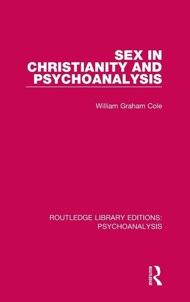 Produktbild: Sex in Christianity and Psychoanalysis