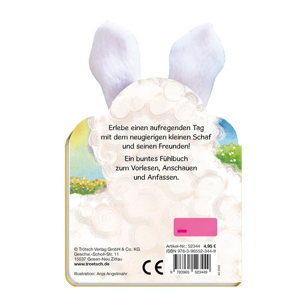Produktbild: Tr&ouml;tsch Das kleine Schaf Kinderbuch mit Pl&uuml;schohren