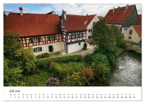 Produktbild: Stadtbummel im sch&ouml;nen N&ouml;rdlingen (hochwertiger Premium Wandkalender 2026 DIN A2 quer), Kunstdruck in Hochglanz