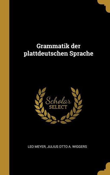 Produktbild: Grammatik Der Plattdeutschen Sprache