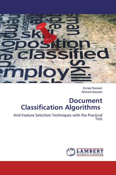 Produktbild: Document Classification Algorithms