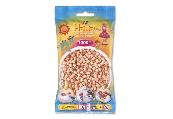 Hama Perlen hellrosa, 1000 Stück