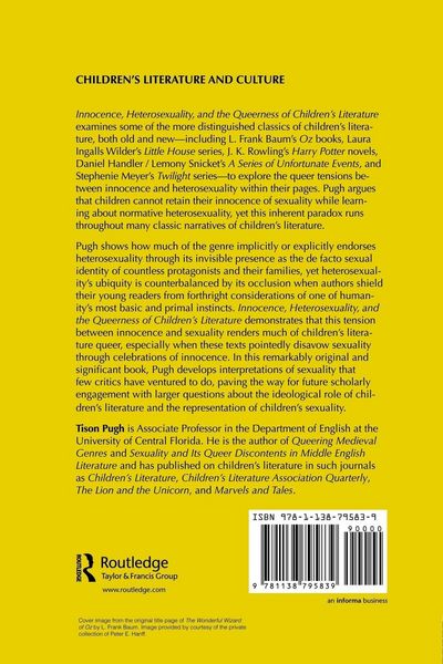 Produktbild: Innocence, Heterosexuality, and the Queerness of Children's Literature