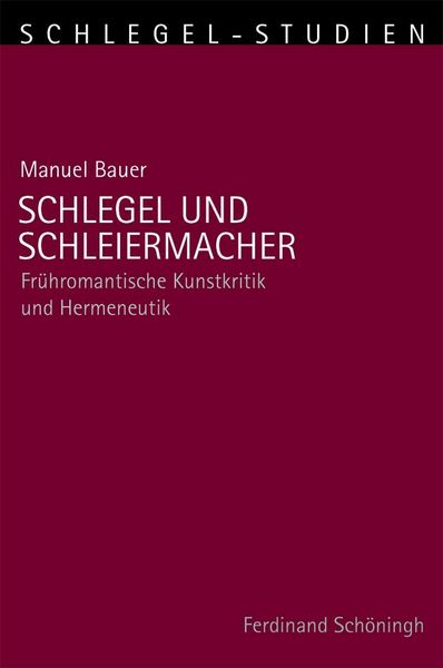 Produktbild: Schlegel und Schleiermacher