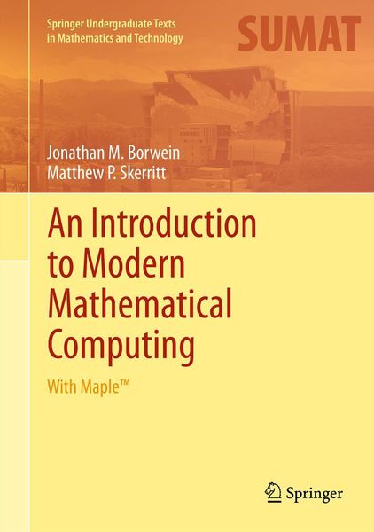 Produktbild: An Introduction to Modern Mathematical Computing