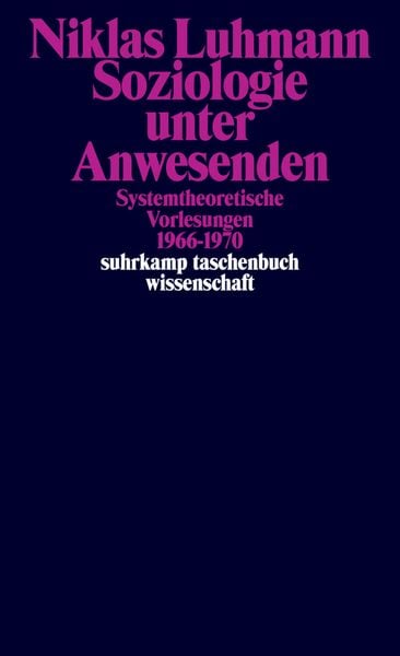 Produktbild: Soziologie unter Anwesenden