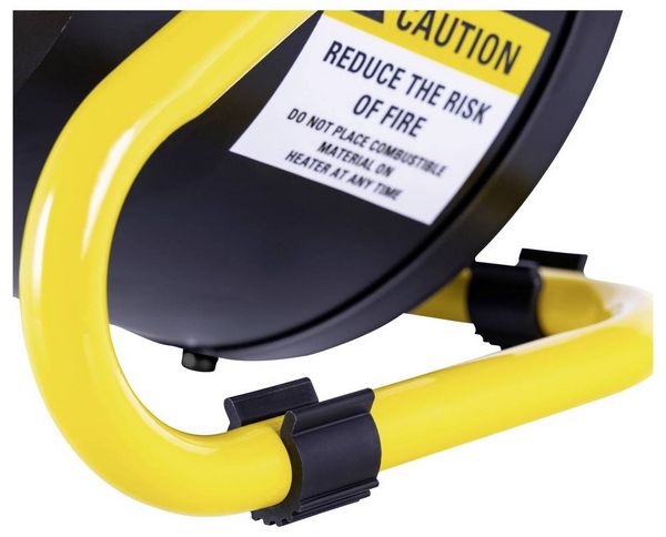 Produktbild: STANLEY SXJH002000E Heizger&auml;t 2000W 20m&sup2; Schwarz/Gelb