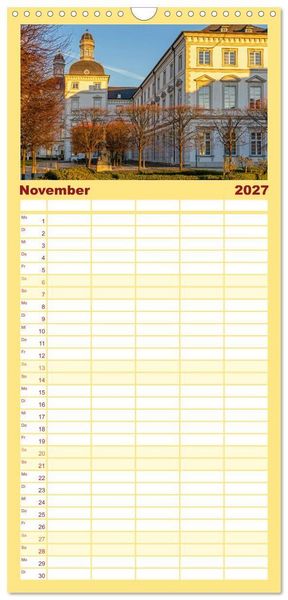 Produktbild: Familienplaner 2027 - Bergisch Gladbach mit 5 Spalten (Wandkalender, 21 x 45 cm) CALVENDO