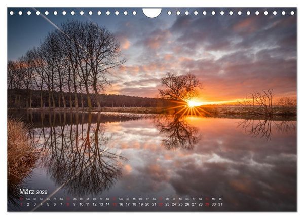 Produktbild: Deutschland Blicke in die Natur (Wandkalender 2026 DIN A4 quer), CALVENDO Monatskalender