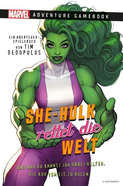 Marvel | Adventure Game Book: She-Hulk rettet die Welt, Taschenbuch von Tim Dedopulos, Cross Cult Entertainment, 978-3-9866631-7-9
