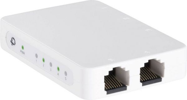 Produktbild: Renkforce RF-4288692 Netzwerk Switch 5 Port 100MBit/s