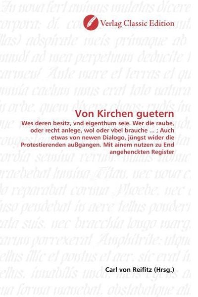 Produktbild: Von Kirchen guetern