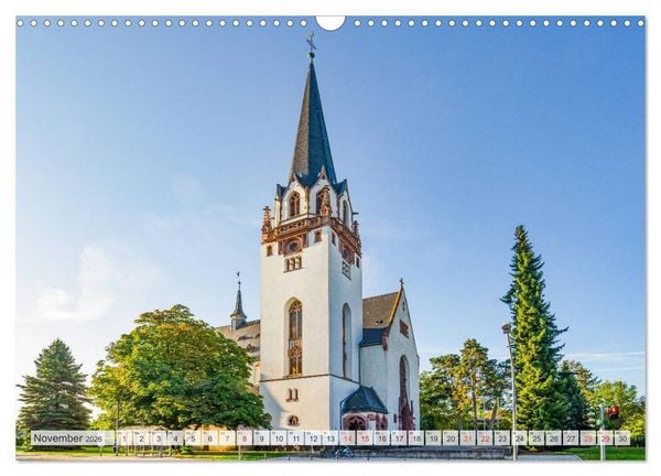 Produktbild: Bad Nauheim Impressionen (Wandkalender 2026 DIN A3 quer), CALVENDO Monatskalender
