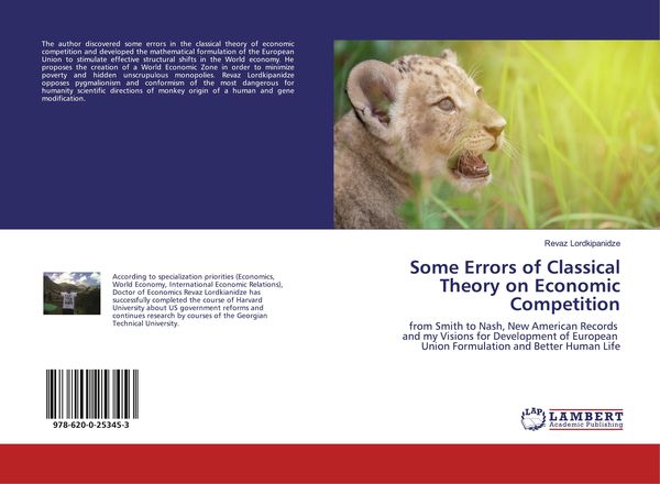 Produktbild: Some Errors of Classical Theory on Economic Competition
