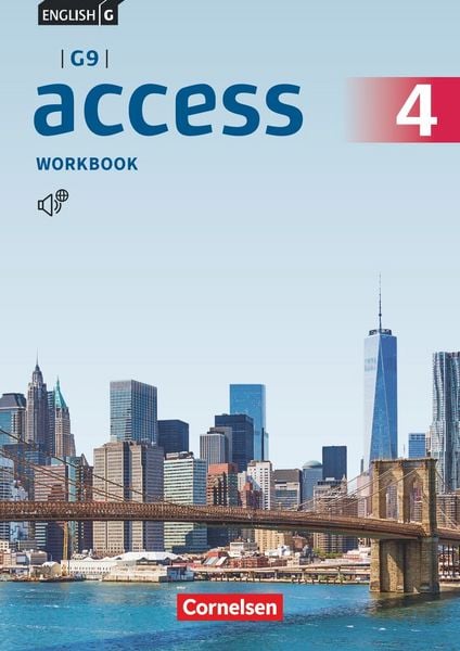 English G Access - G9 - Band 4 Ausgabe 2019: Workbook mit Audios online