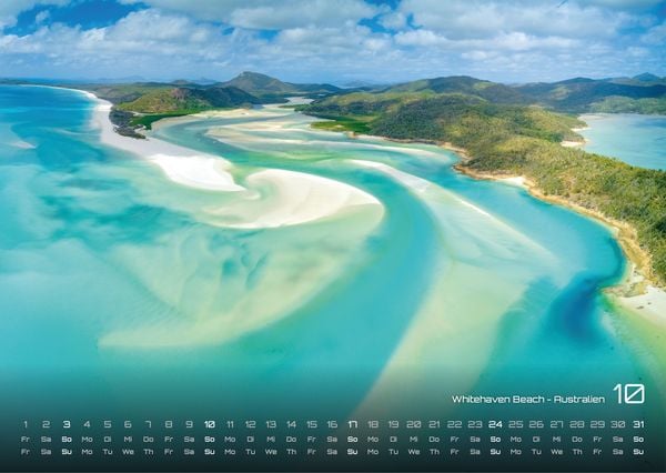 Produktbild: Inseln & Str&auml;nde - Pl&auml;tze zum Entspannen - 2027 - Kalender DIN A3