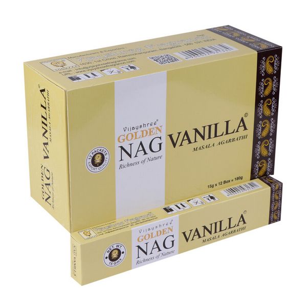 Produktbild: R&auml;ucherst&auml;bchen "Golden Nag Vanilla"