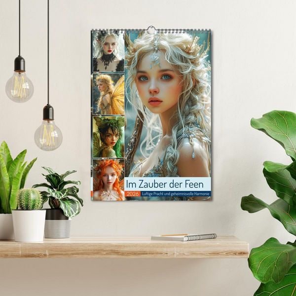 Produktbild: Im Zauber der Feen. Luftige Pracht und geheimnisvolle Harmonie (Wandkalender 2026 DIN A3 hoch), CALVENDO Monatskalender